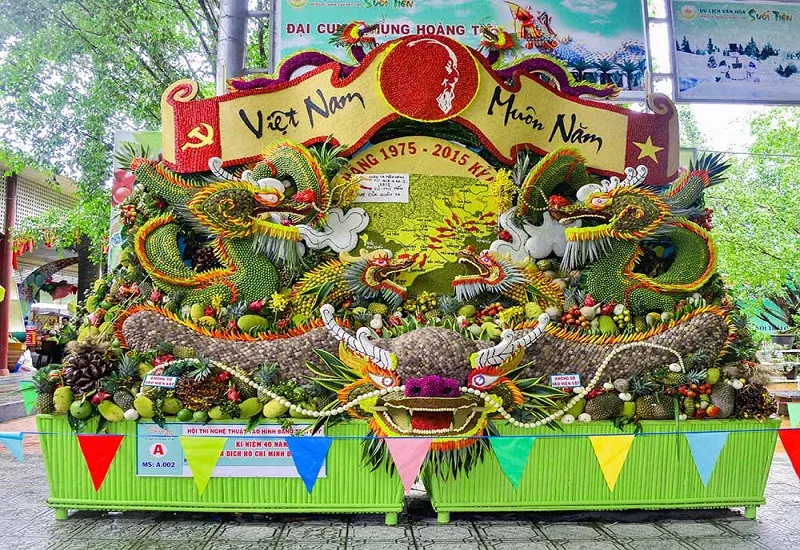 Những tác phẩm nghệ thuật tạo hình linh vật độc đáo được kết tinh từ đôi bàn tay khéo léo của các nghệ nhân.