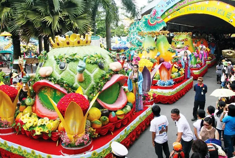 Khu du lịch Suối Tiên là địa điểm quen thuộc diễn ra lễ hội trái cây Nam Bộ hàng năm.